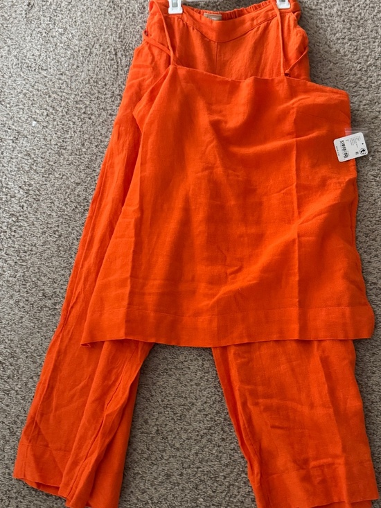 Free People Pants - Free People sightseer linen set